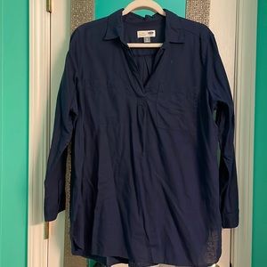 Linen Navy Tunic